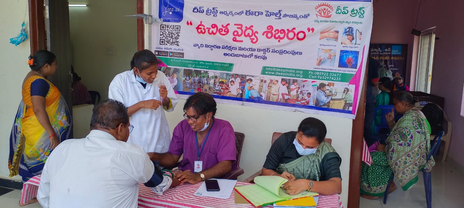 Community Health Screening Camp – Ramavarappadu