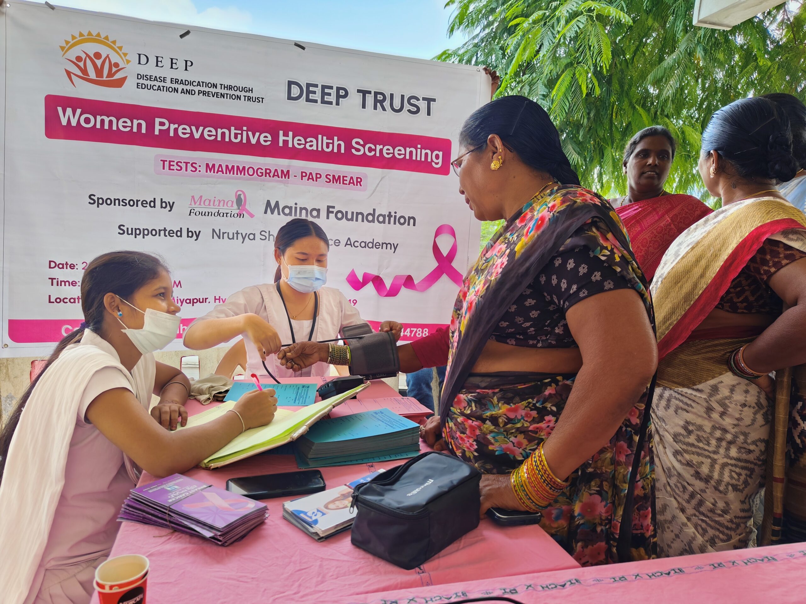 Women Preventive Health Screening Camp – MA Nagar