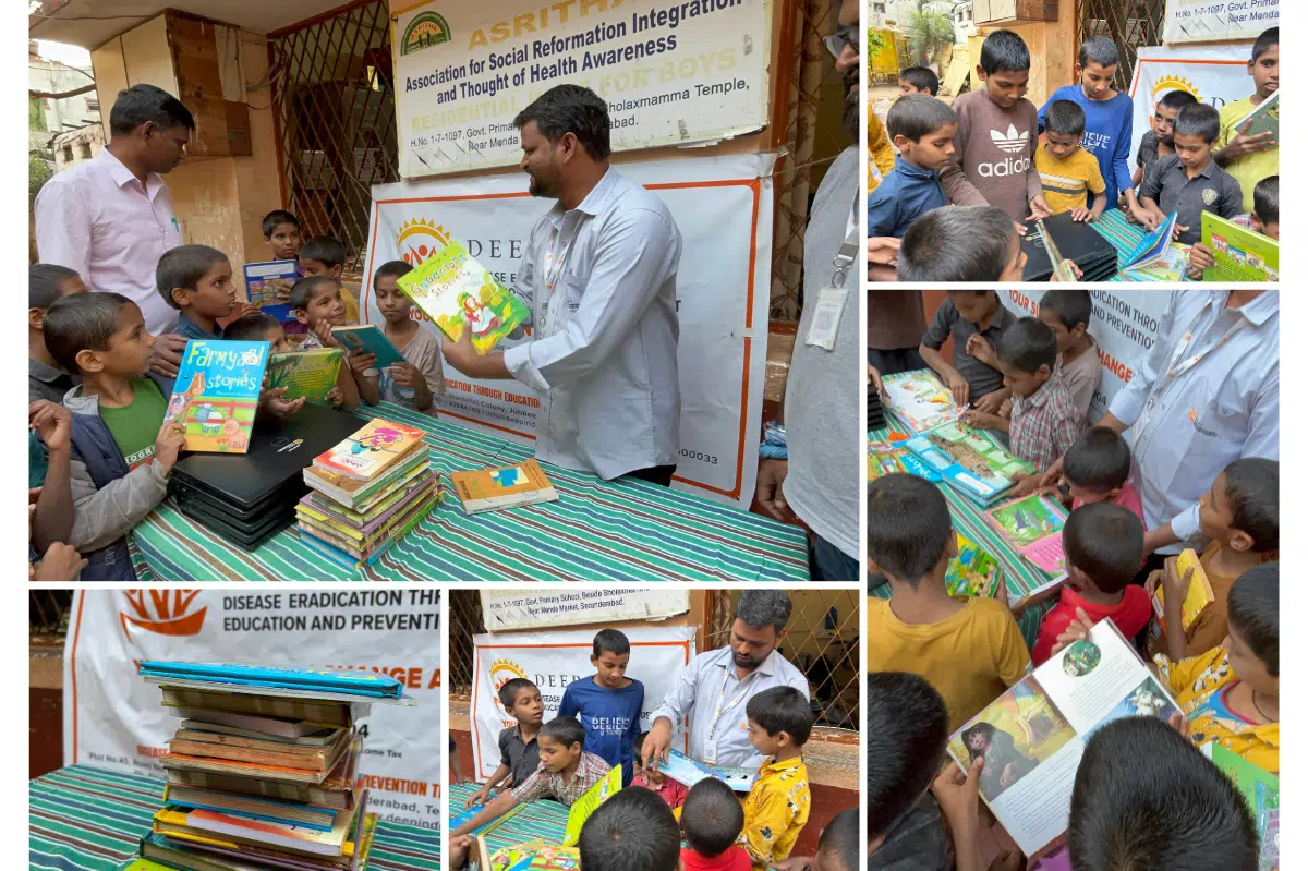 A Book Can Change a Life: Join Deep Trust’s Project Book Cart to Bring Books to Children.