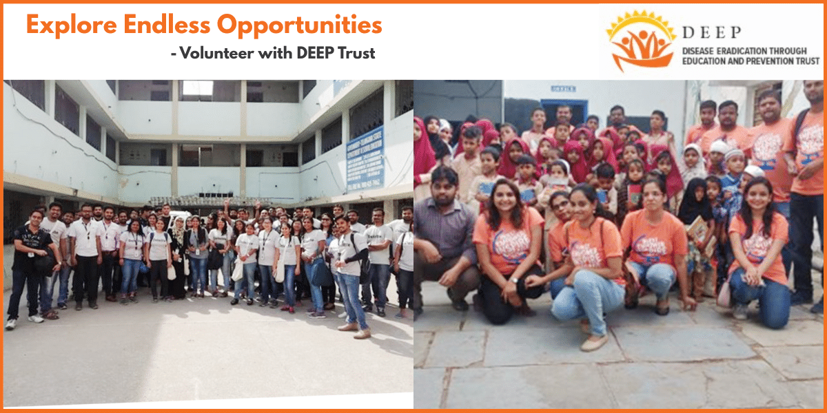 Volunteer Opportunities in Hyderabad for Students, Youth & Working Professionals.